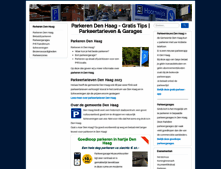 parkeren-denhaag.nl screenshot