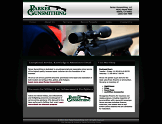 parkergunsmithing.com screenshot