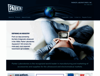 parkerlabs.com screenshot