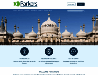 parkerpartnership.com screenshot