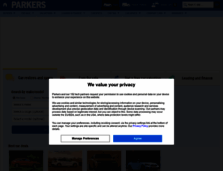 parkers.co.uk screenshot