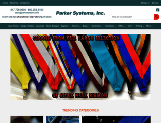 parkersystems.com screenshot