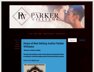 parkerwilliamsauthor.com screenshot