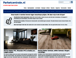 parketcentrale.nl screenshot