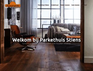parkethuisstiens.nl screenshot