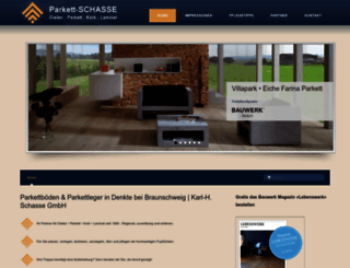 parkett-schasse.de screenshot