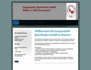 parkett-sportboden.de screenshot