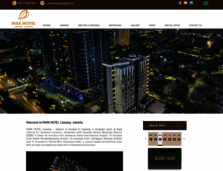 parkhotel.co.id screenshot