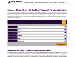 parking-at-airports.co.uk screenshot