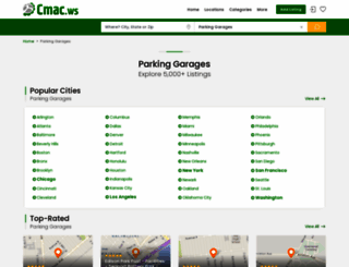 parking-garages.cmac.ws screenshot