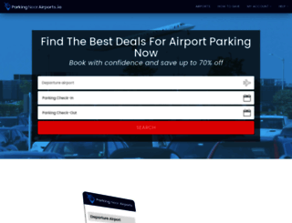 parking-near-airports.com screenshot