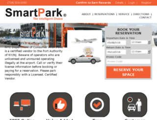 parkingaccommodation.com screenshot