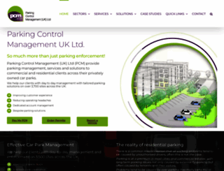 parkingcontrolmanagement.co.uk screenshot