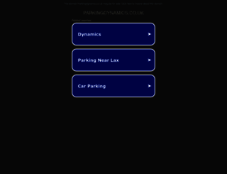 parkingdynamics.co.uk screenshot