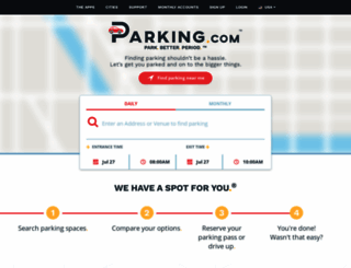 parkingguide.com screenshot