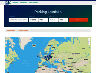 parkinglotnisko.com screenshot