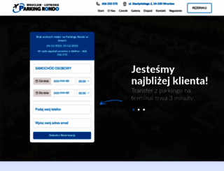 parkingrondo.pl screenshot
