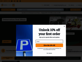 parkingshopdirect.com screenshot