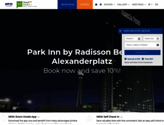 parkinn-berlin.com screenshot