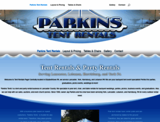 parkinstentrentals.com screenshot
