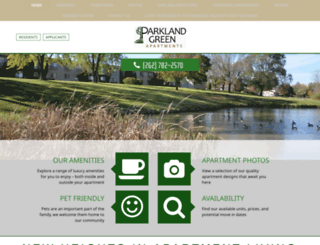 parklandgreennb.com screenshot