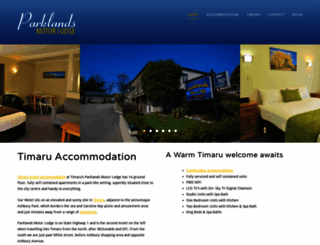parklandstimaru.co.nz screenshot