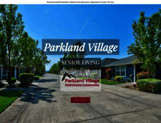 parklandvillageretirement.com screenshot