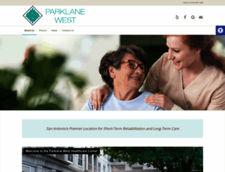 parklanewesthealthcare.com screenshot