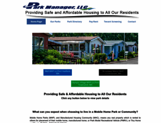 parkmanagerllc.net screenshot