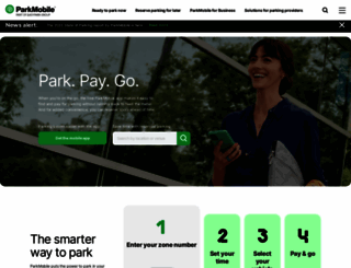 parkmobile.com screenshot