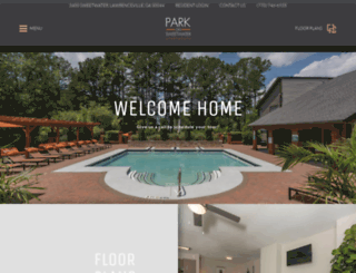 parkonsweetwater.com screenshot