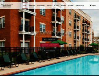 parkplaceatcitycenter.com screenshot