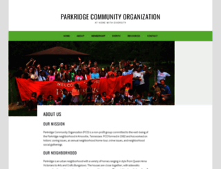 parkridgecommunity.org screenshot