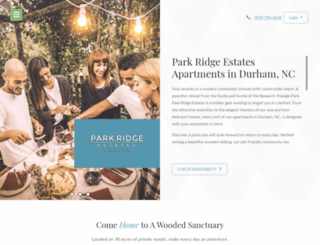 parkridgeestates-prg.com screenshot