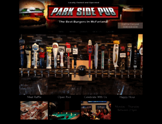 parksidepub.net screenshot