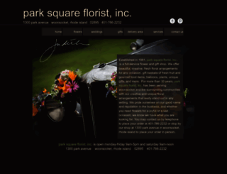 parksquarefloristinc.com screenshot