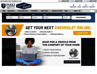 parksrichmond.com screenshot