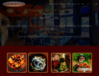parkstcafe.com screenshot