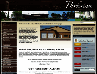 parkston.com screenshot