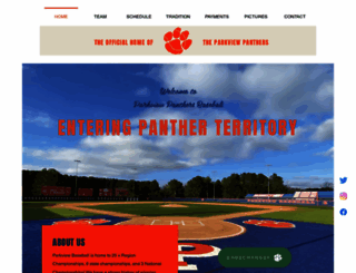 parkviewbaseball.com screenshot
