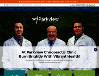 parkviewchiro.com screenshot