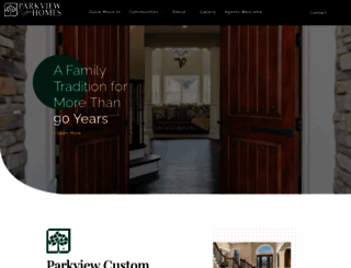 parkviewhomes.com screenshot