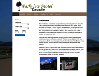 parkviewmotel.co.nz screenshot