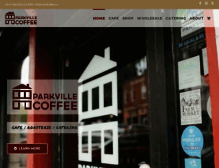 parkvillecoffee.com screenshot