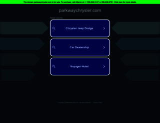 parkwaychrysler.com screenshot