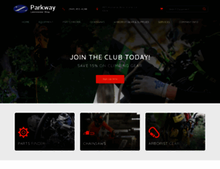 parkwaylawnmower.com screenshot