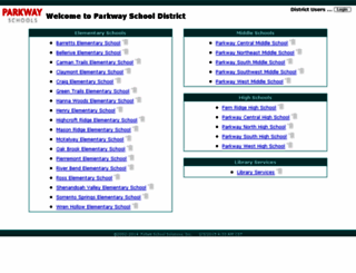 parkwayschools.follettdestiny.com screenshot