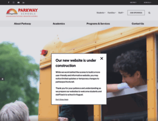 parkwayschools.net screenshot