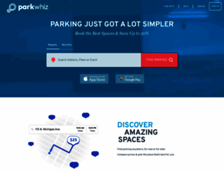 parkwhiz.com screenshot