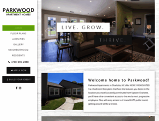 parkwoodcharlotte-apts.com screenshot